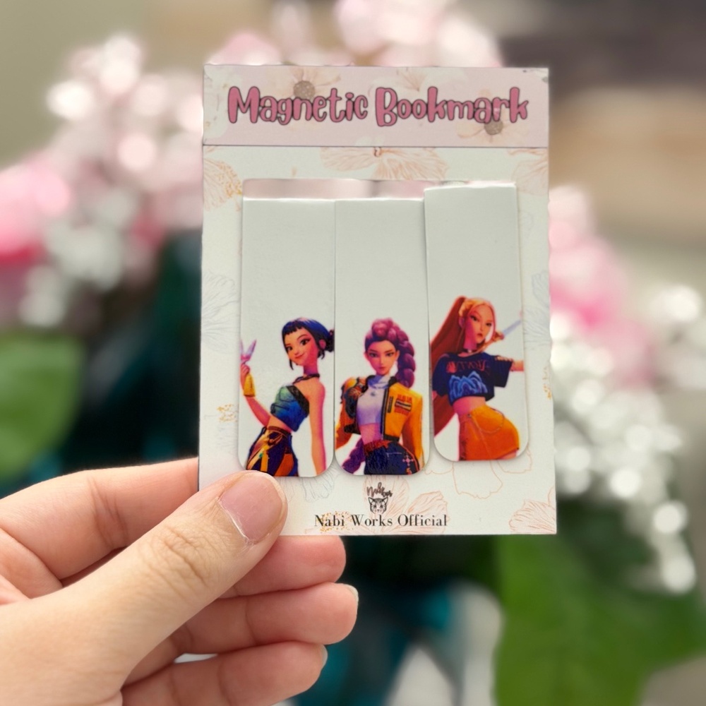 Pack of 3 Magnetic Bookmarks Wedding Souvenir Birthday Giveaways Sublimation Mag